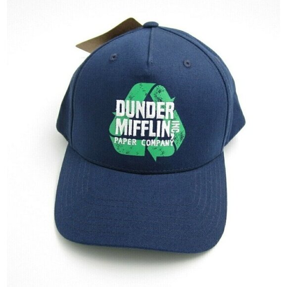 New W/ Tag Dunder Mifflin Inc Paper Company The Office TV Show Adjustable Hat - Picture 1 of 6
